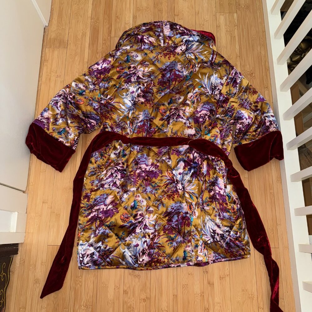 Anthropologie Quilted Robe Jacket - Picture 5 of 7
